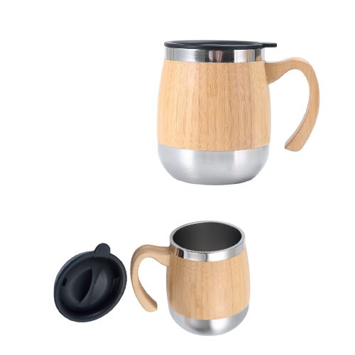 Bambu Termos Bardak 450 ml Bambu Termos Bardak 450 ml