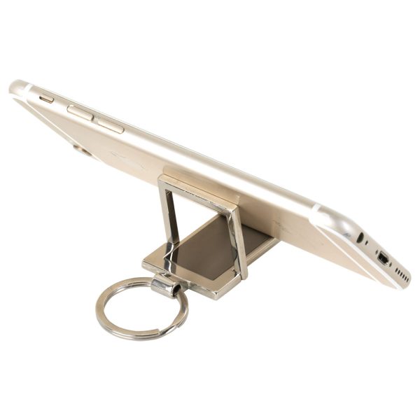 Telefon Standlı Metal Anahtarlık Telefon Standlı Metal Anahtarlık