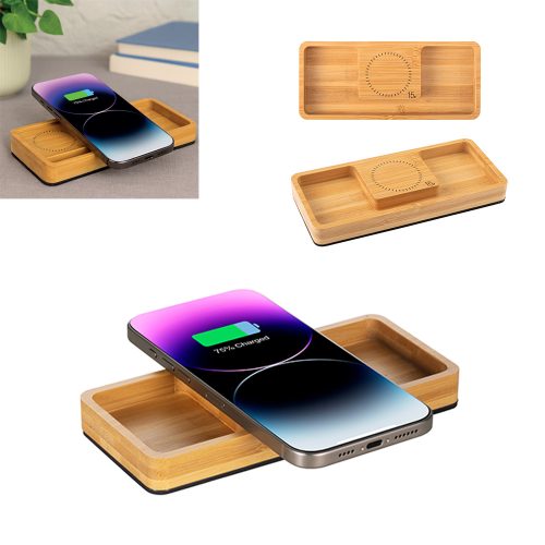Wireless Şarjlı Masaüstü Düzenleyici Wireless Şarjlı Masaüstü Düzenleyici